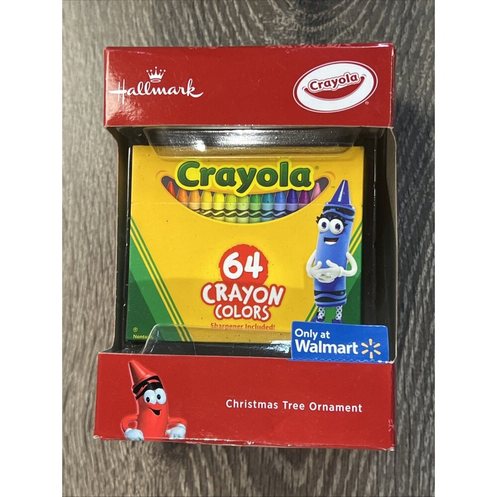 Hallmark Crayola 64 Crayon Colors Ornament 2018